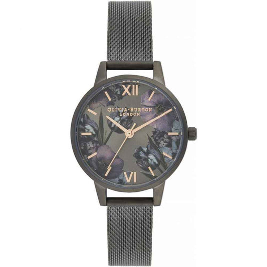 Olivia Burton Black Stainless Steel Watch - Maison Cuirelle