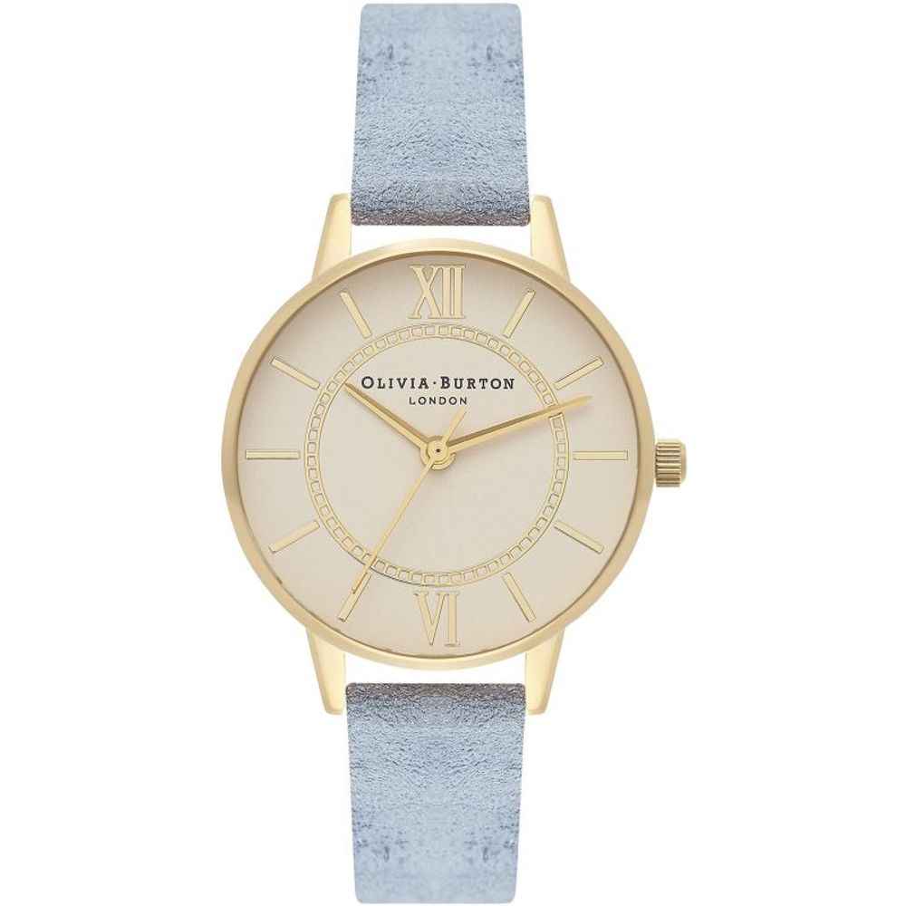 Olivia Burton Blue Artificial Leather Watch - Maison Cuirelle