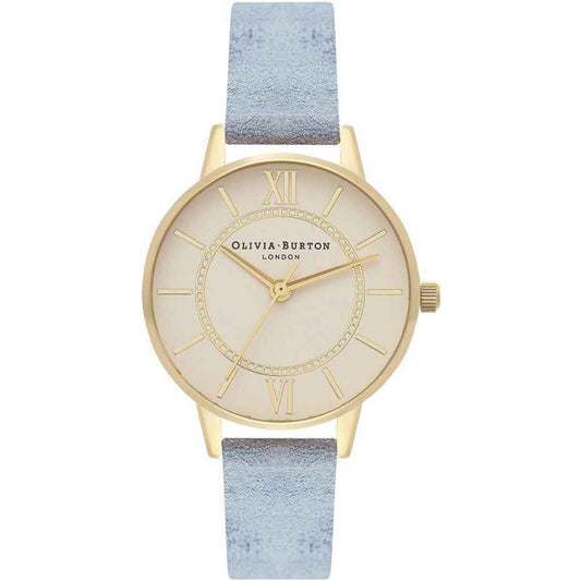 Olivia Burton Blue Artificial Leather Watch - Maison Cuirelle