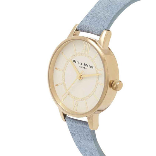 Olivia Burton Blue Artificial Leather Watch - Maison Cuirelle