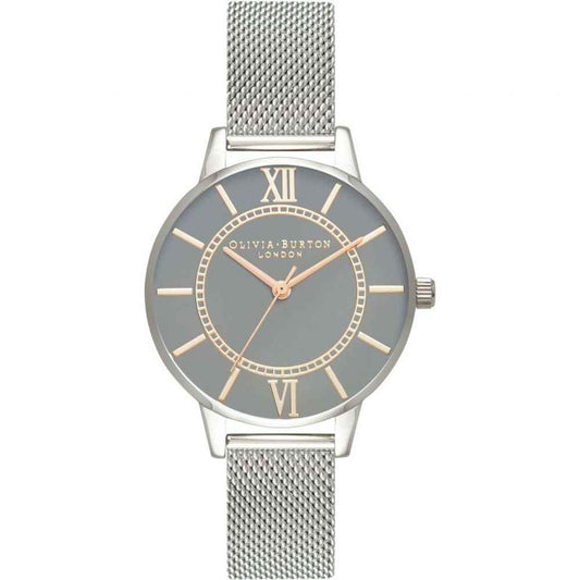 Olivia Burton Silver Stainless Steel Watch - Maison Cuirelle