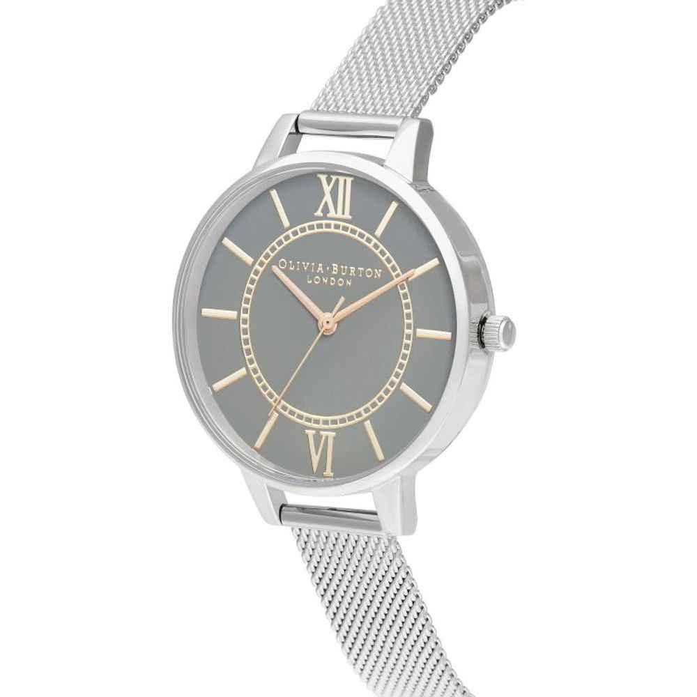 Olivia Burton Silver Stainless Steel Watch - Maison Cuirelle