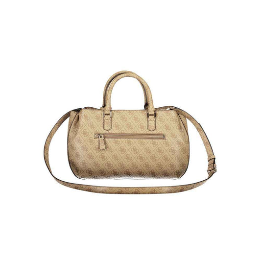 Guess Jeans Beige Polyethylene Women Handbag