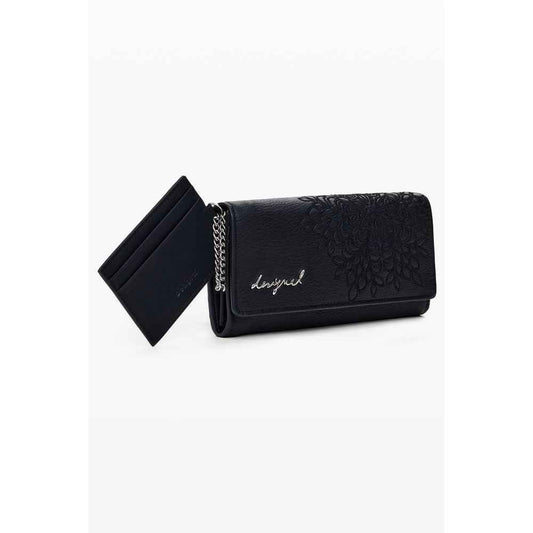 Desigual Black Polyethylene Women Wallet