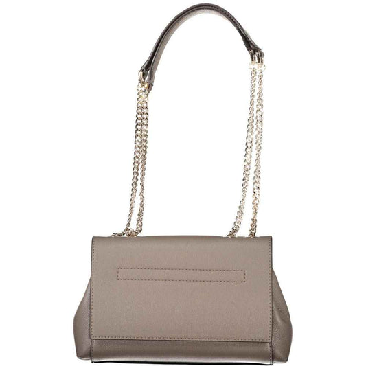 Guess Jeans Brown Polyethylene Handbag