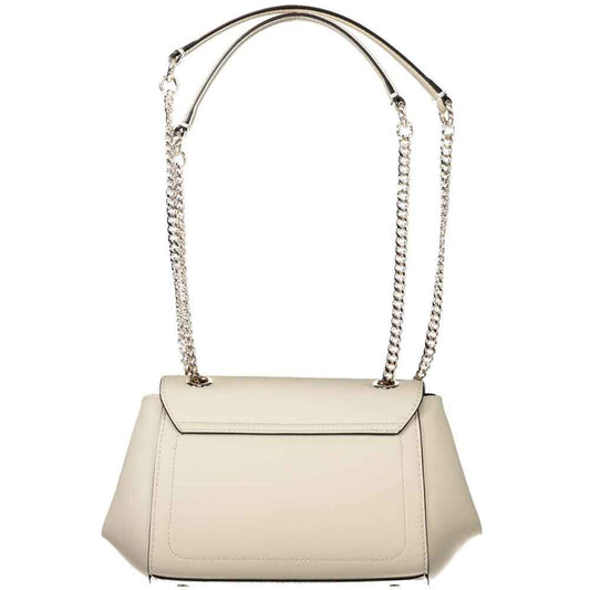Guess Jeans White Polyethylene Handbag