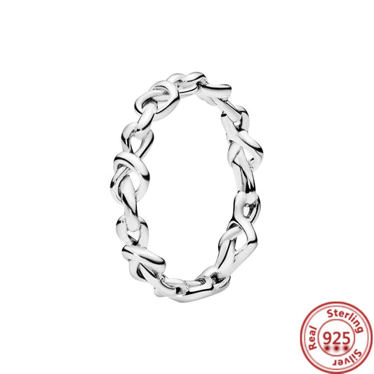 Anillo geométrico nudos