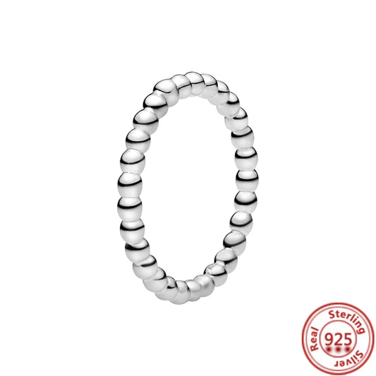 Anillo esferas geométrico