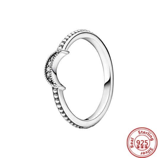 Anillo luna circonitas